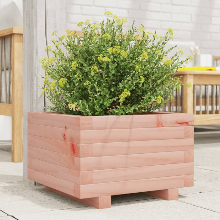 vidaXL Garden Planter 40x40x26.5 cm Solid Wood Douglas