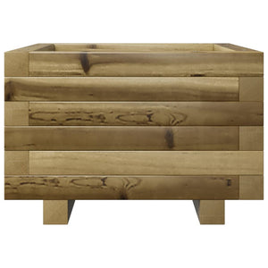 vidaXL Garden Planter 40x40x26.5 cm Impregnated Wood Pine