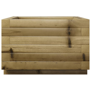 vidaXL Garden Planter 40x40x26.5 cm Impregnated Wood Pine