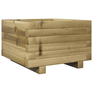 vidaXL Garden Planter 40x40x26.5 cm Impregnated Wood Pine