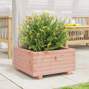 vidaXL Garden Planter 50x50x26.5 cm Solid Wood Douglas