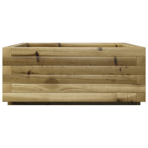 vidaXL Garden Planter 60x60x26.5 cm Impregnated Wood Pine