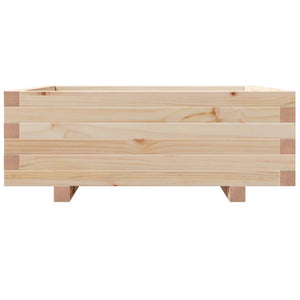 vidaXL Garden Planter 70x70x26.5 cm Solid Wood Pine