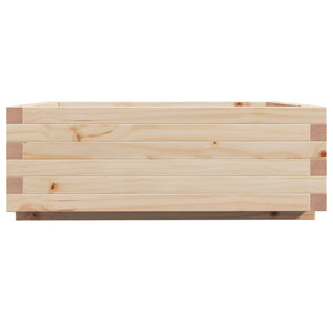 vidaXL Garden Planter 70x70x26.5 cm Solid Wood Pine