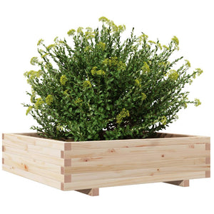 vidaXL Garden Planter 90x90x26.5 cm Solid Wood Pine