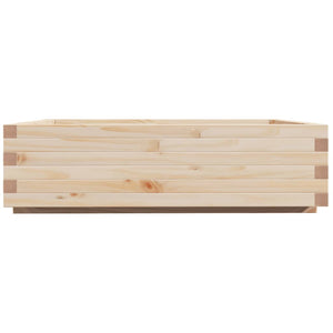 vidaXL Garden Planter 90x90x26.5 cm Solid Wood Pine