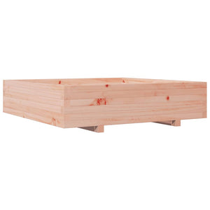 vidaXL Garden Planter 100x100x26.5 cm Solid Wood Douglas