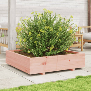 vidaXL Garden Planter 100x100x26.5 cm Solid Wood Douglas