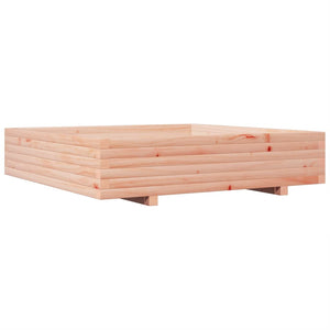 vidaXL Garden Planter 110x110x26.5 cm Solid Wood Douglas