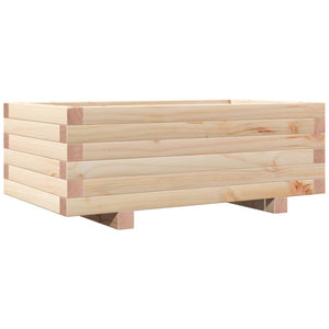 vidaXL Garden Planter 70x40x26.5 cm Solid Wood Pine