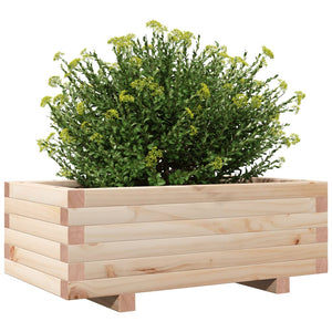 vidaXL Garden Planter 70x40x26.5 cm Solid Wood Pine