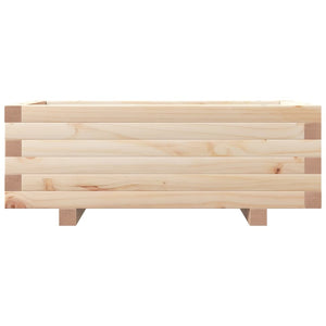 vidaXL Garden Planter 70x40x26.5 cm Solid Wood Pine