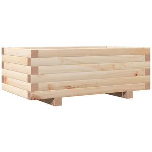 vidaXL Garden Planter 70x40x26.5 cm Solid Wood Pine