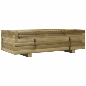 vidaXL Garden Planter 90x40x26.5 cm Impregnated Wood Pine