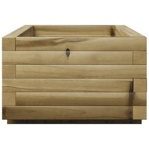 vidaXL Garden Planter 90x40x26.5 cm Impregnated Wood Pine