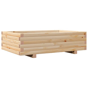 vidaXL Garden Planter 90x60x26.5 cm Solid Wood Pine