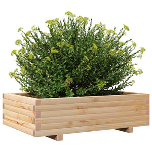 vidaXL Garden Planter 90x60x26.5 cm Solid Wood Pine