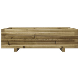 vidaXL Garden Planter 90x60x26.5 cm Impregnated Wood Pine