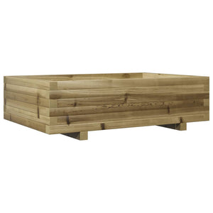 vidaXL Garden Planter 90x60x26.5 cm Impregnated Wood Pine