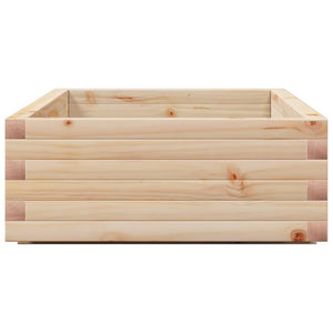 vidaXL Garden Planter 110x60x26.5 cm Solid Wood Pine