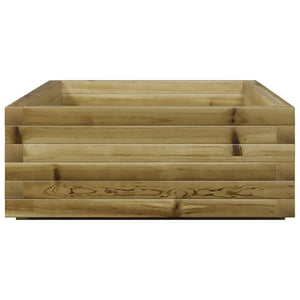 vidaXL Garden Planter 110x60x26.5 cm Impregnated Wood Pine