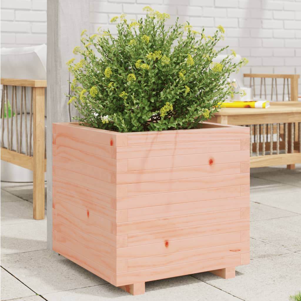 vidaXL Garden Planter 50x50x49.5 cm Solid Wood Douglas