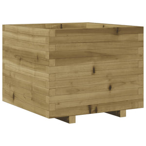 vidaXL Garden Planter 60x60x49.5 cm Impregnated Wood Pine