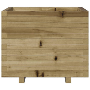 vidaXL Garden Planter 60x60x49.5 cm Impregnated Wood Pine