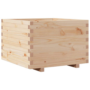 vidaXL Garden Planter 70x70x49.5 cm Solid Wood Pine