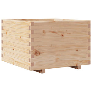 vidaXL Garden Planter 70x70x49.5 cm Solid Wood Pine