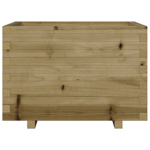 vidaXL Garden Planter 70x70x49.5 cm Impregnated Wood Pine