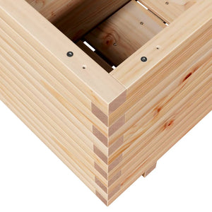 vidaXL Garden Planter 70x40x49.5 cm Solid Wood Pine