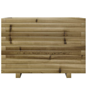 vidaXL Garden Planter 70x40x49.5 cm Impregnated Wood Pine