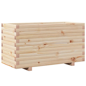 vidaXL Garden Planter 90x40x49.5 cm Solid Wood Pine