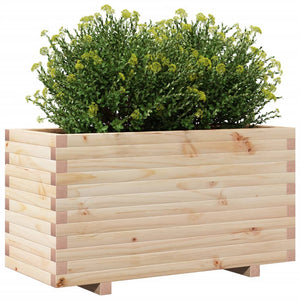 vidaXL Garden Planter 90x40x49.5 cm Solid Wood Pine