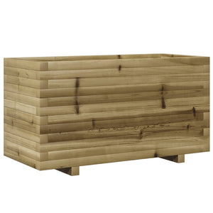 vidaXL Garden Planter 90x40x49.5 cm Impregnated Wood Pine