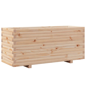 vidaXL Garden Planter 110x40x49.5 cm Solid Wood Pine