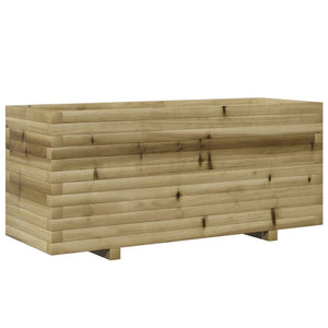 vidaXL Garden Planter 110x40x49.5 cm Impregnated Wood Pine