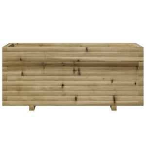 vidaXL Garden Planter 110x40x49.5 cm Impregnated Wood Pine