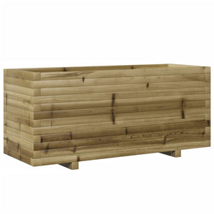 vidaXL Garden Planter 110x40x49.5 cm Impregnated Wood Pine