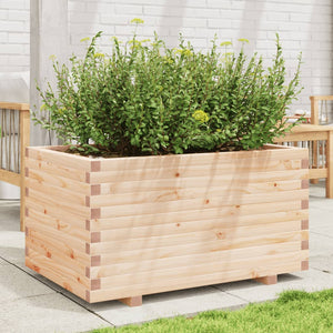 vidaXL Garden Planter 90x60x49.5 cm Solid Wood Pine