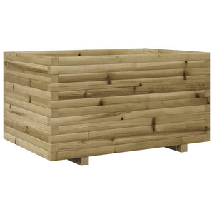 vidaXL Garden Planter 90x60x49.5 cm Impregnated Wood Pine