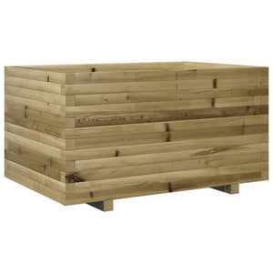 vidaXL Garden Planter 90x60x49.5 cm Impregnated Wood Pine