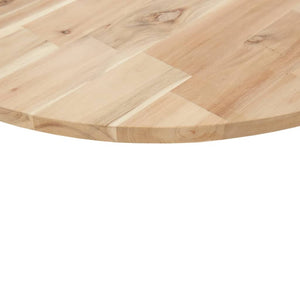 vidaXL Table Top Round Ø60x2 cm Solid Wood Acacia