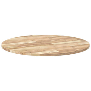 vidaXL Table Top Round Ø80x2 cm Solid Wood Acacia