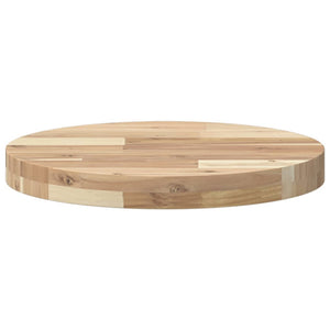 vidaXL Table Top Round Ø40x4 cm Solid Wood Acacia