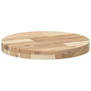 vidaXL Table Top Round Ø40x4 cm Solid Wood Acacia