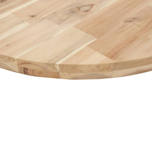 vidaXL Table Top Round Ø40x4 cm Solid Wood Acacia