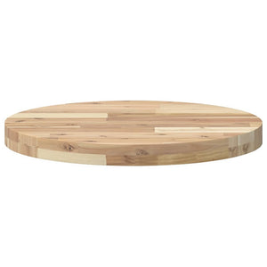 vidaXL Table Top Round Ø50x4 cm Solid Wood Acacia