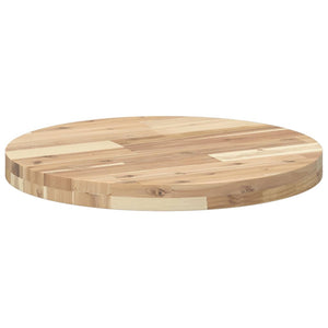 vidaXL Table Top Round Ø50x4 cm Solid Wood Acacia